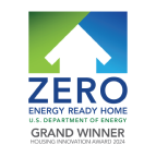 Zero Energy ready home winner logo